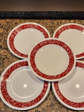 Corelle Bandhani 6 3/4" Bread Plates, Set Of 5
